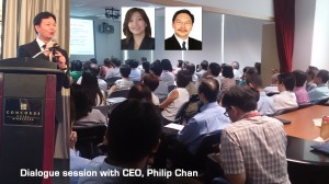 Dialogue session with CEO Philip Chan